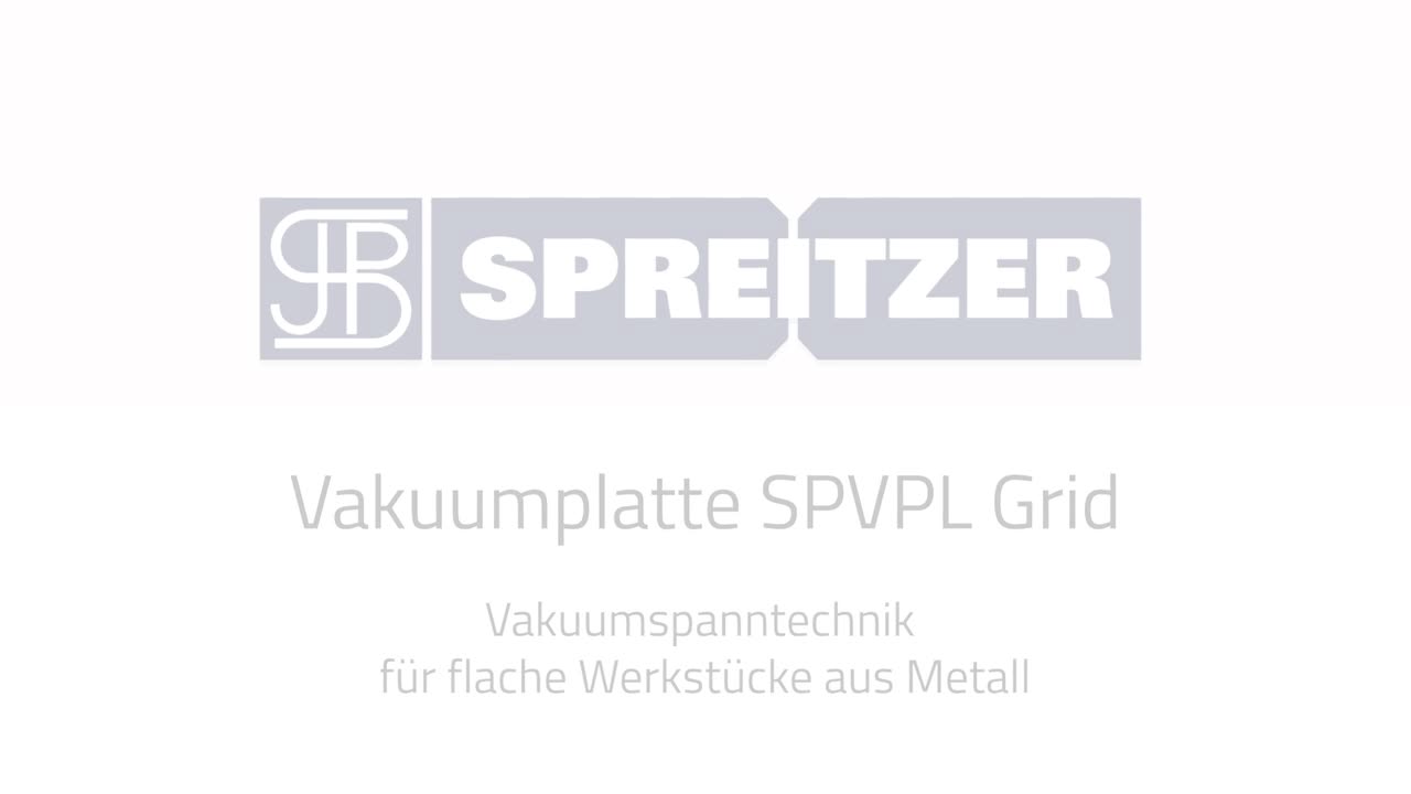 SPREITZER Vakuumplatte | Vakuumspannplatte SPVPL Grid